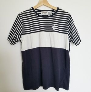 Vintage Blue and White tee shirt